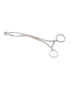 Lovelace Forceps 8- Angled- 1-1/8 Wide Jaws