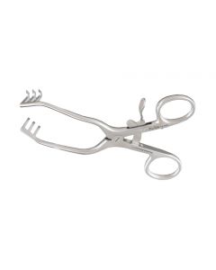 Schuhknecht Retractor 5-1/8- 3X3 Sharp Prongs