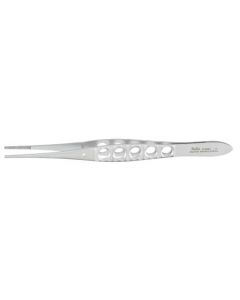 Dressing Forceps- 6- Serrated Tips- Fluted Handle