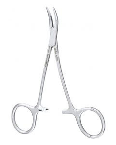 Peet Splinter Forceps- 4-1/2- Double Curved