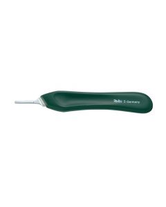 Knife Handle 5- Style No. 5-Green Plastic W/Ss Tip