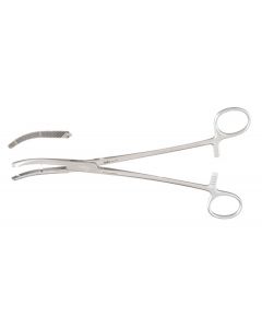 Heaney Hysterectomy Forceps 8-1/4 Double Tooth Cvd