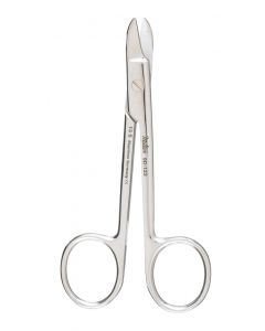 Wire Cutting Scissors- 4-3/4- Curved-Smooth Blades