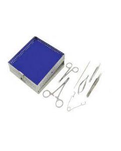 Microsurgical Instrument Kit W/ Cassette And Mat