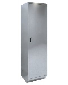 Buy Single Solid Door High Cabinet Stainless steel